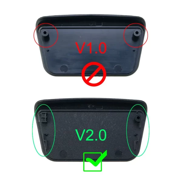 New PS5 V2 Controller Touchpad Replacement Cover Multi-Color, for Sony PlayStation 5 Wireless Dualsense Controllers BDM-020, DIY Plastic Touch Pad Housing Shell Customized Spare Parts Accessories - Image 2