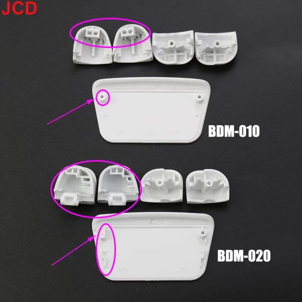 PS5 V1 Controller Extra Trigger Button L1 R1 L2 R2 with Springs Set Replacement, for Sony PlayStation 5 BDM-010 Wireless Controllers, New Multi-Color Left / Right Shoulder Buttons Triggers Repair Spare Parts - Image 2