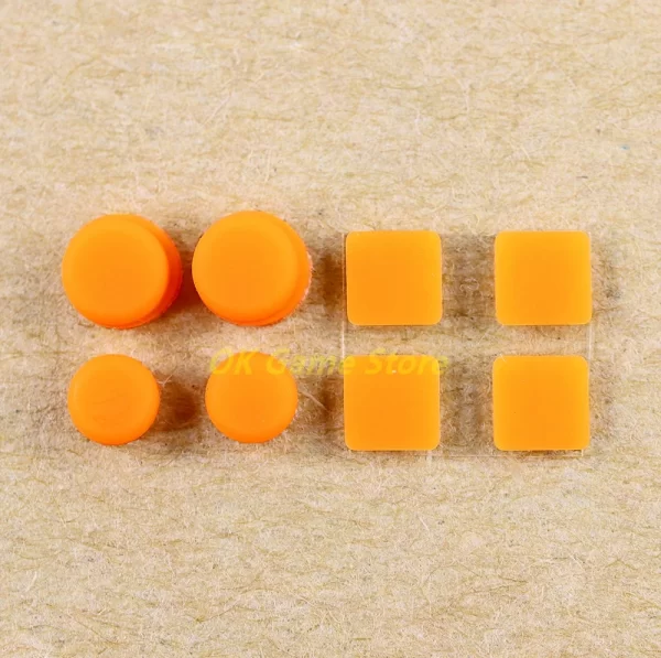 2 PCS Set Housing shell screw feet cover pad for Nintendo 3DSLL 3DSXL screw rubber feet dust plug Handheld Game Console - Image 5