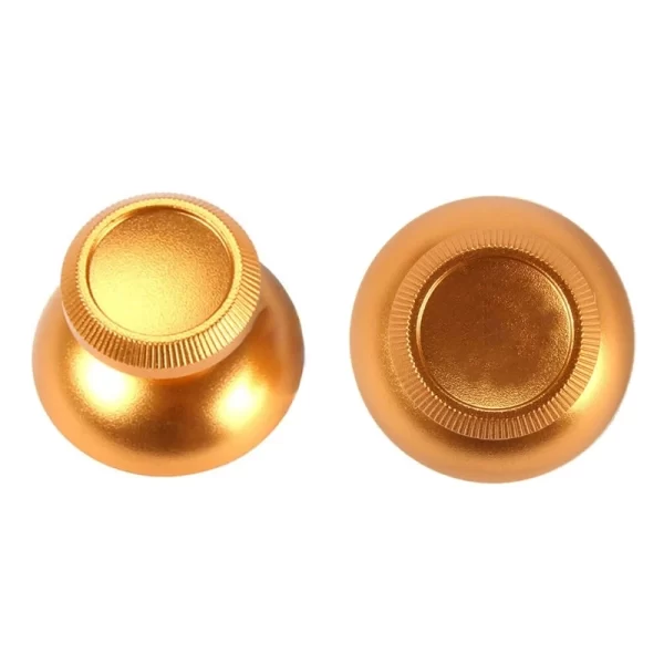 New PS5 PS4 Controller Metal Thumbstick Joystick Cover Pack 2 Replacement, for Sony PlayStation 5 4 Xbox One S Wireless Controllers, Non-Slip Lightweight Aluminum Analog Joy Thumb Stick Cap Accessories - Image 3