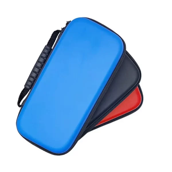 NS Switch Lite Carrying Case Hard Storage Bag with Handle, for Nintendo Switch Lite Handheld Game Console, Multi-Color Impact Resistance Durable All Around zipper Large Protective Carry Bag - Image 2