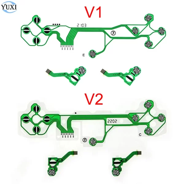 New PS5 Controller Keypad Conductive Film Ribbon Cable V1 V2 V3 Replacement, for Sony PlayStation 5 Wireless Dualsense Controllers, BDM-010 020 030 Circuit Board L R Trigger Button Cables Accessories - Image 3