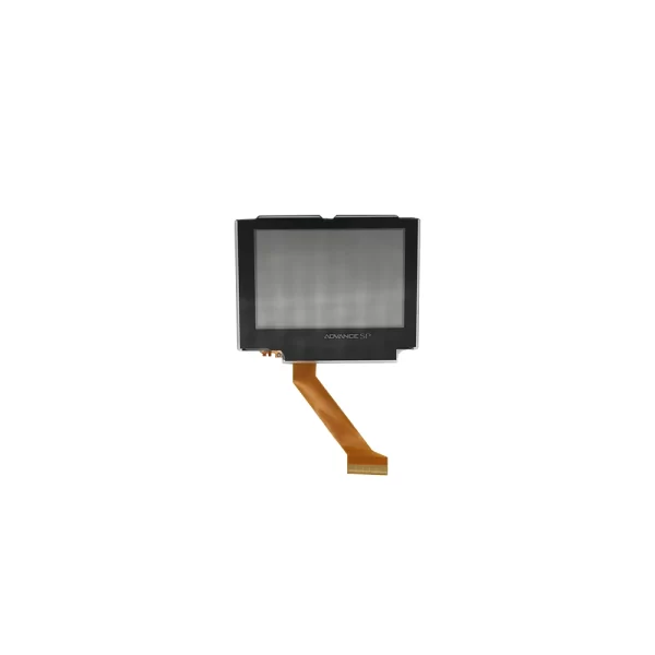 GBA SP Black Front Light Screen Original Display Effect LCD for Nintendo GmaeBoy Advance Console Normal Brightness LCD Screen Replacement - Image 2
