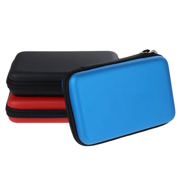 EVA Skin Carry Hard Case Bag Pouch for 3DS XL LL with Strap Portable Durable All Around Protective Case for Nintendo New 3DS XL 3DS LL