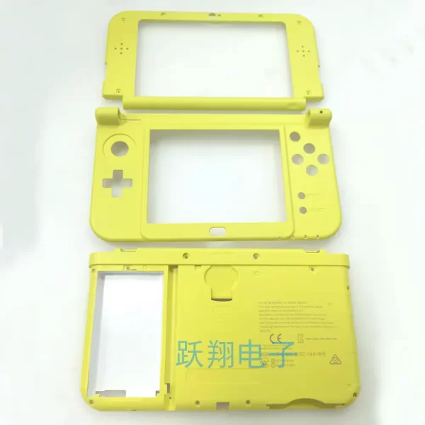 New 3DSXL Extra Housing Case Middle B C D Face Shells replacement, for Nintendo New3DS XL/LL 3DSXL 3DSLL Handheld Console, Inner Top Screen Frame / Button Faceplate / Bottom Battery Cover Plates Accessories - Image 6