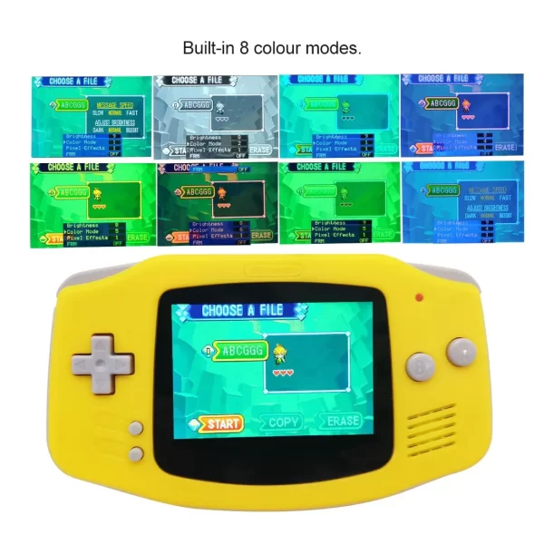 New GBA V5 IPS Laminated LCD Backlight Modded Kits for Nintendo GameBoy Advance Handheld Game Console Ver 5.0 Drop-in High Brightness Screen Set - Image 3