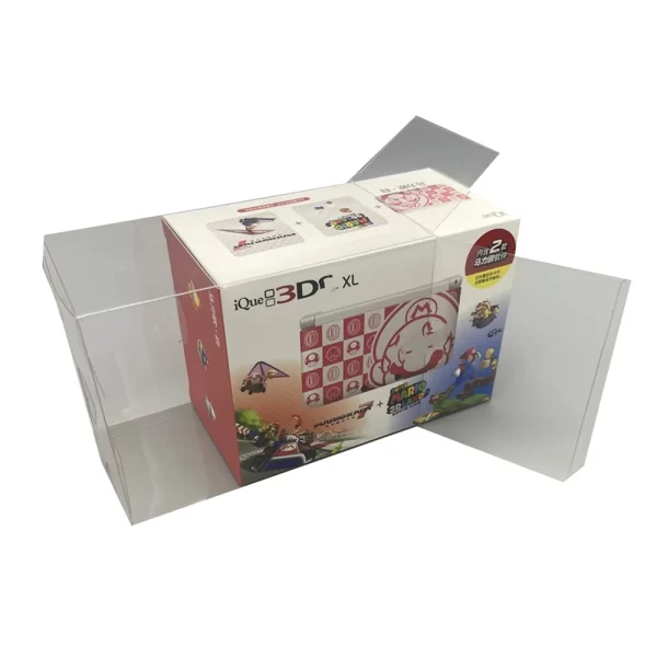 3DSXL Transparent Protective Collection Box Showing Case For Nintendo IQUE 3DS XL 3DS LL Handheld Game Console TEP Clear Display Case Protection Storage Box Accessories in EEBUYS