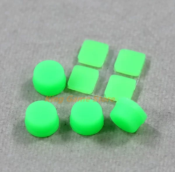2 sets 8 In 1 upper lower screw rubber feet dust plug for Nintendo new 3DS XL LL Housing shell screw feet dust plug cover for NEW 3DSXL - Image 4