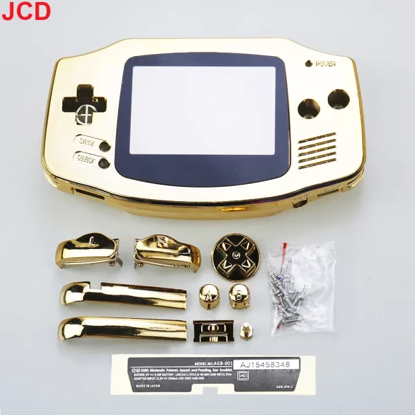 1 Set For Nintendo GameBoy Advance Game Console New Housing Shell Sets For GBA Shell Case Cover With Buttons Screen Lens And Screw - Image 3