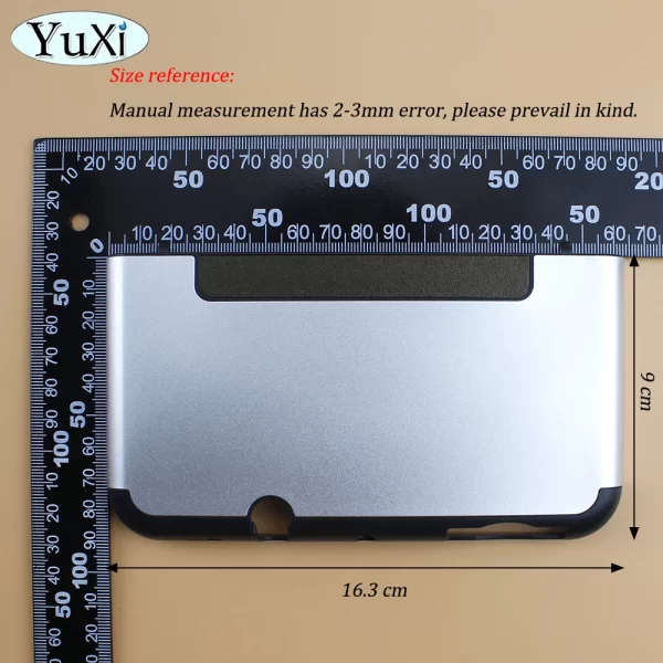 For New 3DS XL/LL Aluminum Hard Protective Housing Shell Case Upper & Back Protective Cover Faceplate With Stylus Pen Kit - Image 2