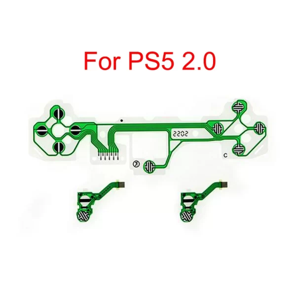 New PS5 Controller Keypad Conductive Film Ribbon Cable V1 V2 V3 Replacement, for Sony PlayStation 5 Wireless Dualsense Controllers, BDM-010 020 030 Circuit Board L R Trigger Button Cables Accessories - Image 5