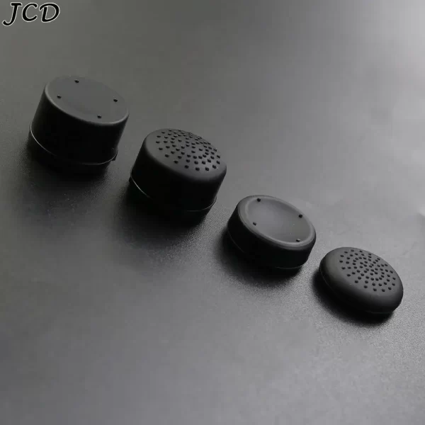 New PS5 Controller Extra ThumbStick Grip High Joystick Rubber Cap, for Sony PlayStation 5 4 3 Xbox One Slim Nintendo Switch Pro Wireless Controllers, Heightened Nonslip Thumb Stick Cover 8 PCS Set Accessories - Image 4