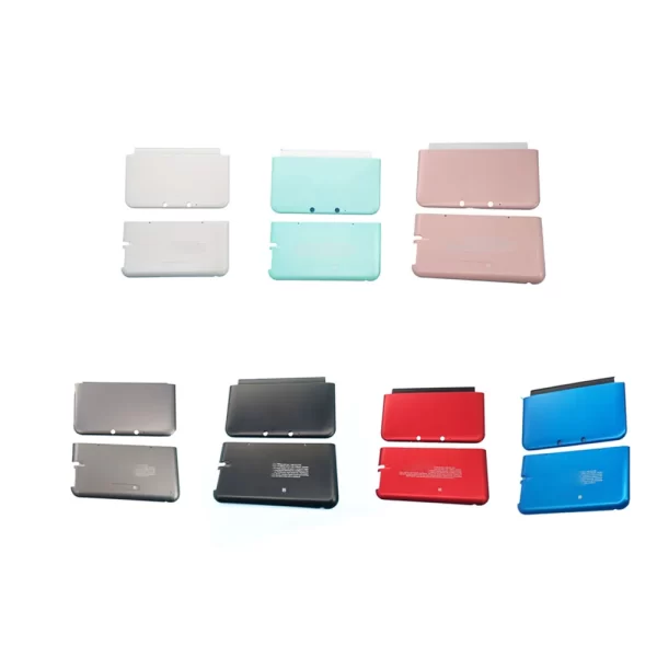 3DSXL Replacement Shell Cover Plates, for Old Nintendo 3DS XL/LL Handheld Game Console, Multi-Color Top / Bottom A & E Faceplate Housing Case Front / Back Covers Spare Parts Accessories - Image 2