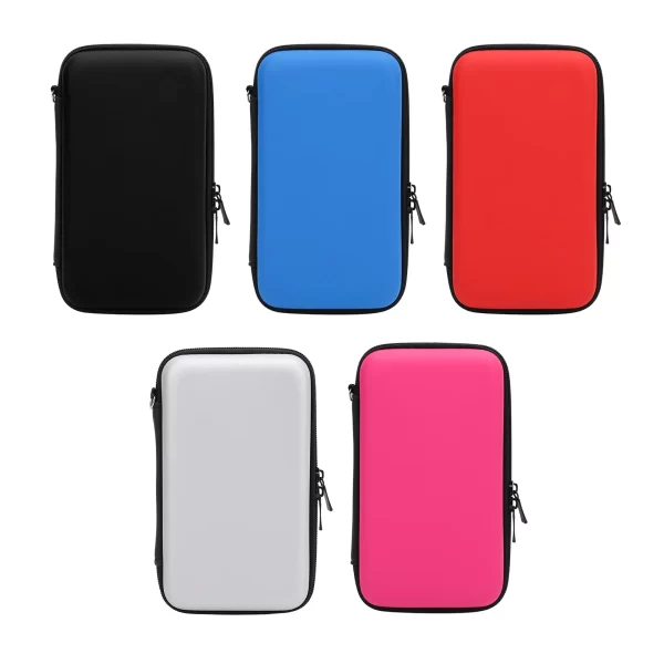 New 2DS XL Hard Carrying Case + 8 Slot Game Cards Storage Bag, for Nintendo New 2DS XL / LL 2DSXL Console, Impact Resistance EVA Protective Carry Case Travel Pouch Bag Multi Colors Available - Image 5