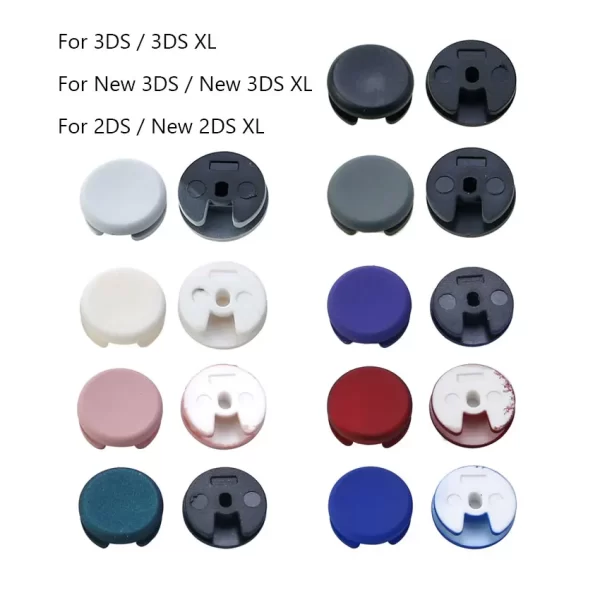 New 3DS 3D Analog Joystick + Joy Stick Cap Replacement, for Nintendo 3DS 3DS XL 3DSLL New3DS New 3DS XL LL Handheld Game Console, High Quality Multi Colors Control Button Covers Spare Parts - Image 4