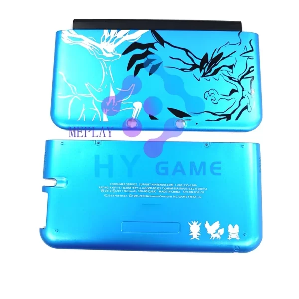New 3DSXL Extra Housing Case Top / Bottom Cover Plates Shells replacement, for Old Nintend 3DS LL / XL 3DSLL Game Console, Limited Edition Outer Enclosure A/E Face Coverplate front back Covers - Image 5