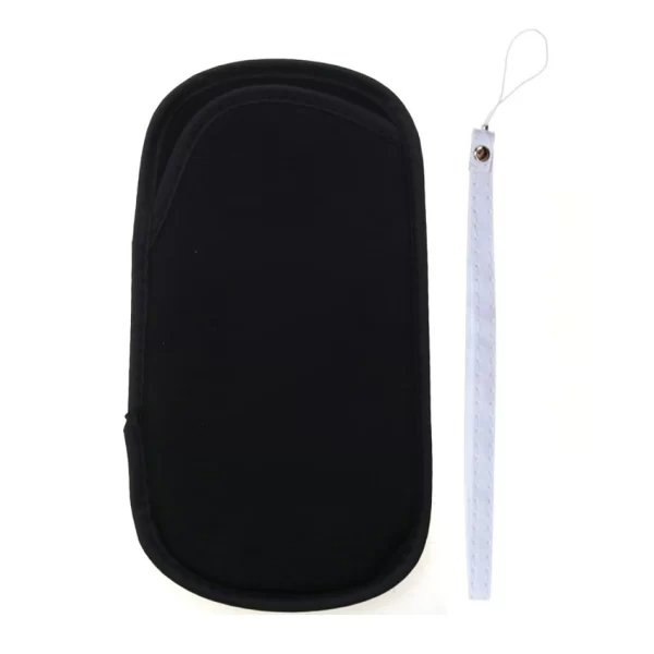 PSP Vita 3DS Soft Carry Case Sponge Storage Bag, for Nintendo Switch OLED Lite New 3DS XL/LL Sony Playstation Portable PSP GO 1000 2000 3000, Black Color Protective Pouch Anti-Bump Accessories - Image 6