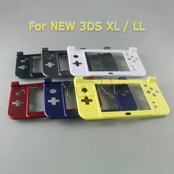 For Nintend New 3DS XL/LL Game Console Housing Shell Cover Case Hinge Part Bottom Middle Frame Housing Case Replacement
