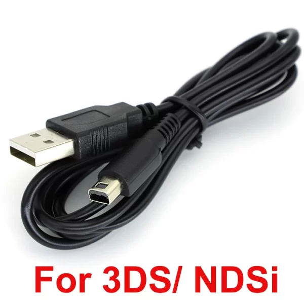 USB Charger Cable Charging Data SYNC Cord Wire for Nintendo New 3DSXL/3DSLL 2dsxl 2dsll DSi NDSI 3DS 2DS XL/LL Game Power Line