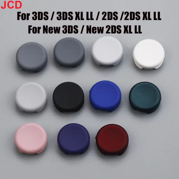 New 3DS XL Joystick Cap Analog Joy Stick Grip Caps Replacement, for Nintendo 3DS, 3DS XL LL, New 3DS XL LL, 2DS, 2DS XL LL, High-Quality Thumbstick Control Cover Button Multi Colors Available