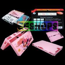 for Nintendo Nintendo NDSi Crystal Case with Cartoon Leater Pouch 3 Colors New in EEBUYS
