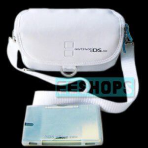 New Nintendo NDSL for Nintendo DS Lite Case Bag Carrying Pouch White New in EEBUYS