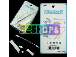 for Nintendo DS Nintendo NDS Lite Rubber Plugs Kit and Retractable Stylus New in EEBUYS