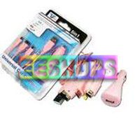 for Nintendo Nintendo NDSi/USB 5 in 1 Car Charger Round Head New in EEBUYS