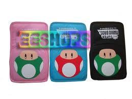 for Nintendo Nintendo NDSi Mario Bag in Black,Pink and Blue New in EEBUYS
