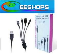 for Nintendo Nintendo NDSi/DSL/GBA SP/Nintendo NDS/PSP Recharge Cable New in EEBUYS