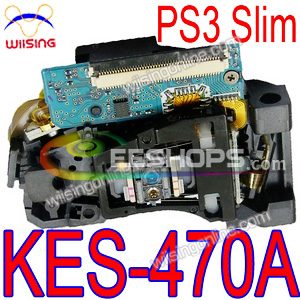 PS3 Slim KES-470A Optical Pick up for KEM-470AAA Laser lens Assembly Repair Part Replacement PS3 Slim KES-470A Optical Pick up for KEM-470AAA Laser lens Assembly Repair Part Replacement