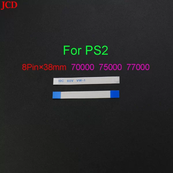 PS5 PS4 PS3 PS2 Power Switch Ribbon Reset Connecting Flat Flex Cable, for Sony PlayStation 5 4 3 2 PS2 3W 5W 9W PS3 Slim Game Console, New 10 12 14 Pins Controller Restart Connction Flexible Cable Spare Parts Accessories - Image 4