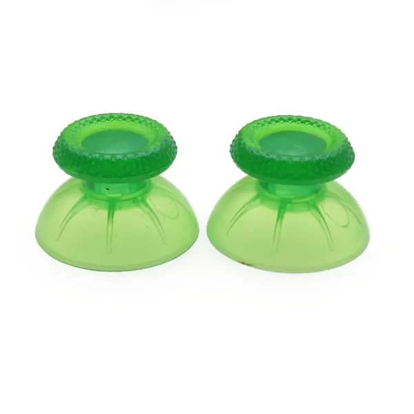 Pack 2 PS5 Controller Extra Joystick Covers Nonslip Clear Thumbstick Multi Colors Replacement, for Sony PlayStation 5 DualSense Controllers, Transparent 3D Analog Joy Thumb Stick Mushroom A Pair Accessories - Image 6