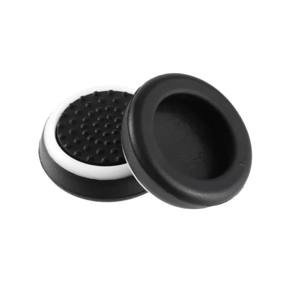 Pack 2 PS5 PS4 PS3 Controller Non-slip Silicone Joystick Cover Thumb Stick Grips, for Nintend Switch Pro Sony PS3 PS4 PS5 Xbox 360, Xbox One Elite Series Controllers, Colored Circle Rubber Thumb Stick Protective Caps Accessories - Image 2