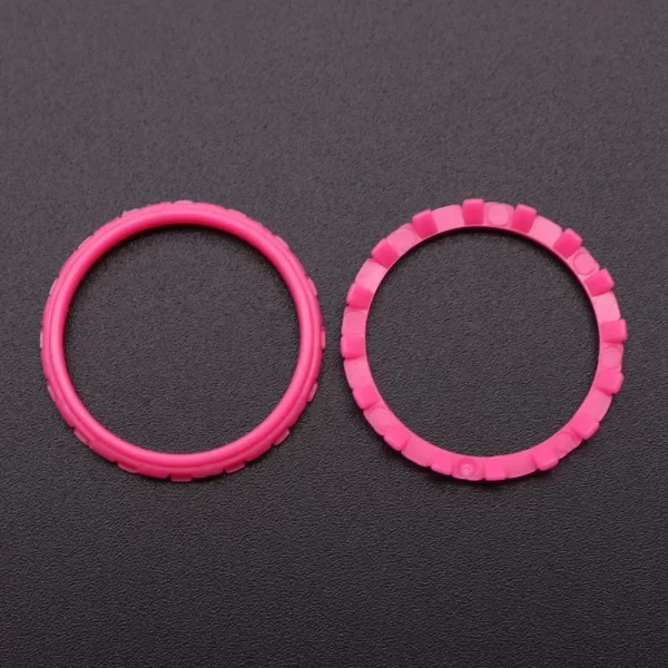 Pack 2 PS5 Controller Thumbstick Joystick Decorative Ring Replacement, for Sony PlayStation 5 Dualsense Wireless Controllers, Multi Colors Plastic Analog Joy Stick Accent Ring A Pair Spare Parts Accessories - Image 5