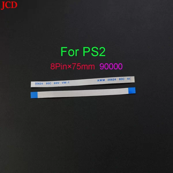 PS5 PS4 PS3 PS2 Power Switch Ribbon Reset Connecting Flat Flex Cable, for Sony PlayStation 5 4 3 2 PS2 3W 5W 9W PS3 Slim Game Console, New 10 12 14 Pins Controller Restart Connction Flexible Cable Spare Parts Accessories - Image 3