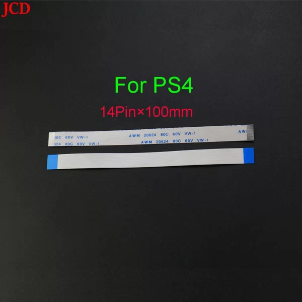 PS5 PS4 PS3 PS2 Power Switch Ribbon Reset Connecting Flat Flex Cable, for Sony PlayStation 5 4 3 2 PS2 3W 5W 9W PS3 Slim Game Console, New 10 12 14 Pins Controller Restart Connction Flexible Cable Spare Parts Accessories - Image 2
