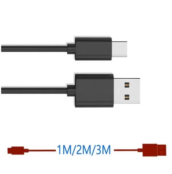High-Quality PS5 Controller USB-C Charging Cable Charge Cord 3 Meters, for Sony PlayStation 5 Xbox One Elite Series 2, Xbox Series S/X Controllers Switch OLED, 1M 2M 3M Long Type-C Charger Power Line Wire Accessories - Image 3