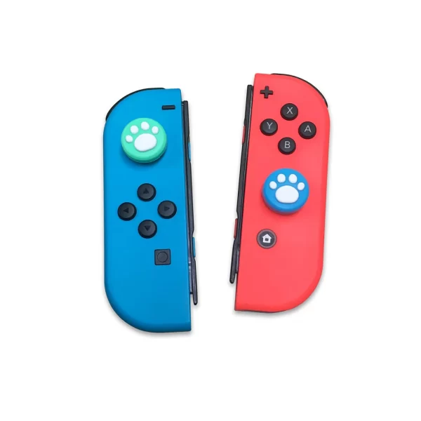 Nintendo Switch Lite Joystick Thumb Grip Colorful Cat Claw Rubber Cap Pack 2 Set, for Sony PS5 PS4 Xbox One S 360 Joy-Con Controllers, Nonslip Silicone thumbstick Joy Stick Cap Protective Cover Accessories - Image 3