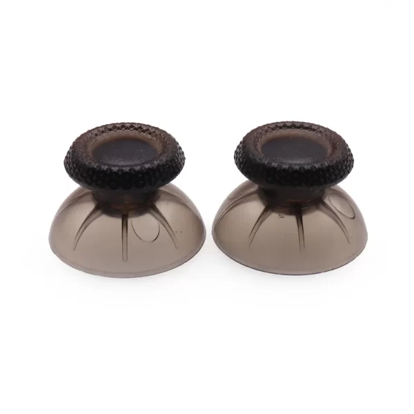 Pack 2 PS5 Controller Extra Joystick Covers Nonslip Clear Thumbstick Multi Colors Replacement, for Sony PlayStation 5 DualSense Controllers, Transparent 3D Analog Joy Thumb Stick Mushroom A Pair Accessories - Image 5