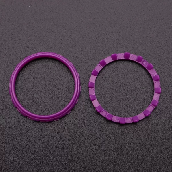 Pack 2 PS5 Controller Thumbstick Joystick Decorative Ring Replacement, for Sony PlayStation 5 Dualsense Wireless Controllers, Multi Colors Plastic Analog Joy Stick Accent Ring A Pair Spare Parts Accessories - Image 6