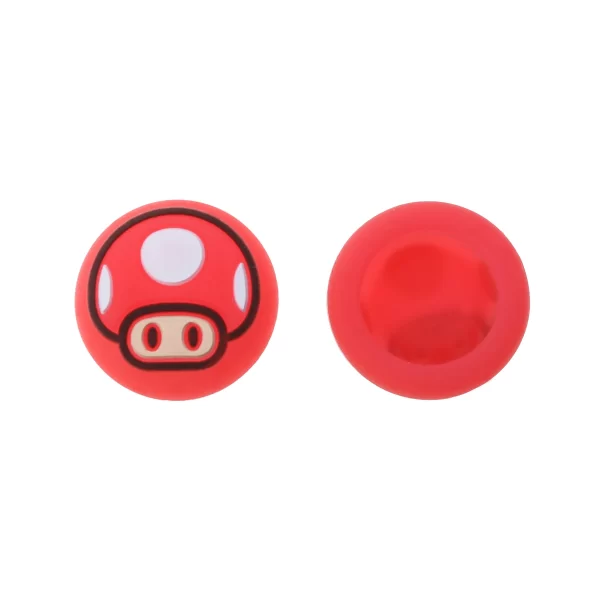 Cute PS5 PS4 PS3 Thumb Stick Grip Pink Cartoon Cat Claw Soft Rubber Cover 2 PCS Set, for Sony PlayStation 3 4 5 Xbox One Slim Series X/S Controller, Super Mario Bro Nonslip Silicone thumbstick Caps Accessories - Image 3