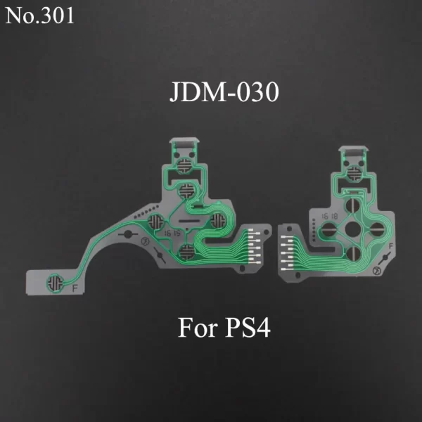 PS5 PS4 PS3 Controller Circuit Board Conductive Film Ribbon Replacement, for Sony PlayStation 5 V1 V2 V3 BDM-010 020 030 JDM-030 040 050 3 Wireless Controllers, Keypad PCB Trigger Button Flex Cables Parts Accessories - Image 3