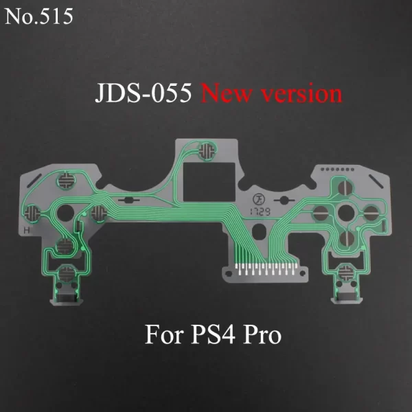 PS5 PS4 PS3 Controller Circuit Board Conductive Film Ribbon Replacement, for Sony PlayStation 5 V1 V2 V3 BDM-010 020 030 JDM-030 040 050 3 Wireless Controllers, Keypad PCB Trigger Button Flex Cables Parts Accessories - Image 5