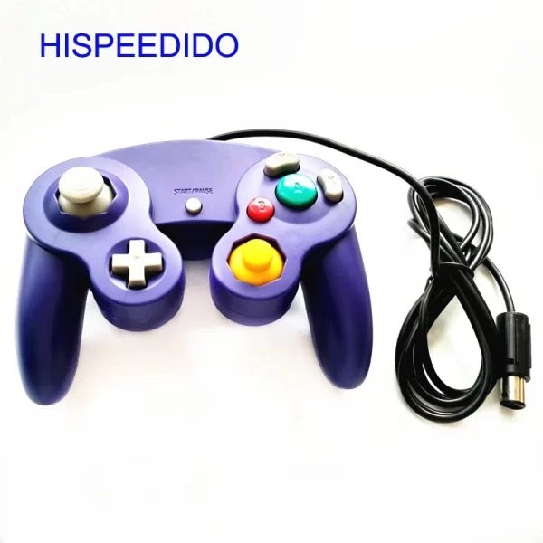 New Gamecube Wired Controller for Nintendo Switch Game Cubes Gaming Console, High Quality Joystick Controllers Black / White / Blue 3 Colors NGC GC Gamepad with GC Port Accessories