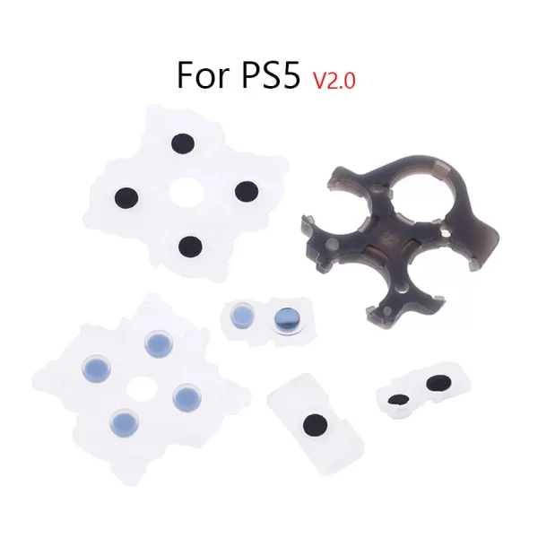 New GBA SP GBC GBP GBM GB Button Conductive Rubber Pads D-Pad Silicone Membranes Replacement, for Gameboy Color Pocket Micro Advance Sony PS5 PS4 PS3 PS2 Xbox 360 One Elite Series S/X Controller Spare Parts Accessories - Image 6