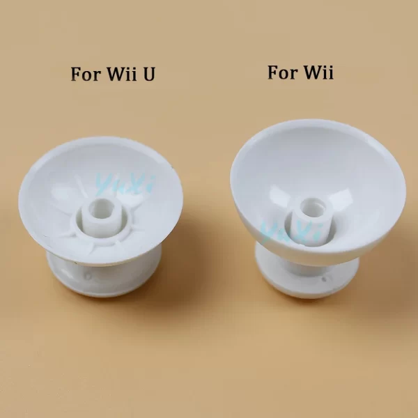 New Wii U GamePad GameCube Controller Thumbstick Replacement Grey Joy Stick Cap, for Sony PS5 PS4 PS3 Xbox 360 One Series X/S Controllers, NonSlip 3D Analog Joystick Button Cover Mushroom Hat Topper pare Parts Accessories - Image 6
