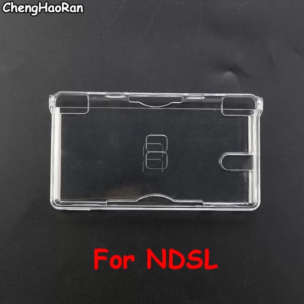 New 2DS 3DS NDSi Protective Crystal Shell Clear Hard Case, for Nintendo DSi XL New 3DS XL / LL Switch OLED Joy-Con Sony PSP PS Vita 1000 2000 3000 Consoles, Anti-Scratch Transparent All-Round Protection Housing Cover Accessories - Image 4