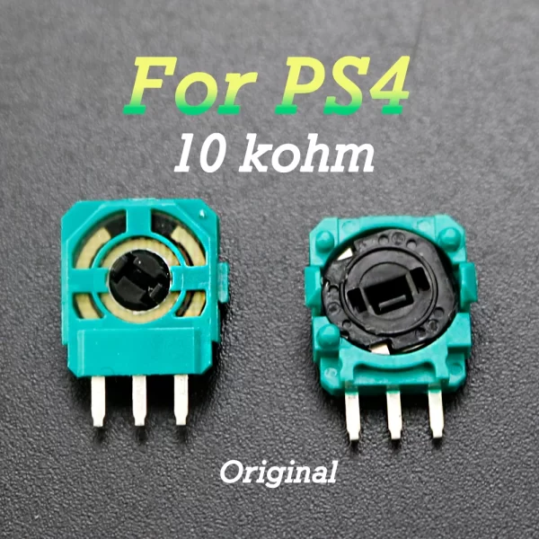 Original PS4 PS5 Controller Trimmer Potentiometer Resistor Motion Sensor Pack 2 Replacement, for Sony PlayStation 5 4 Slim / Pro Wireless Controllers, 10K 2.3K Oms 3D Analog Rocker Micro Switch Thumbstick Axis Trim Pot Accessories - Image 6