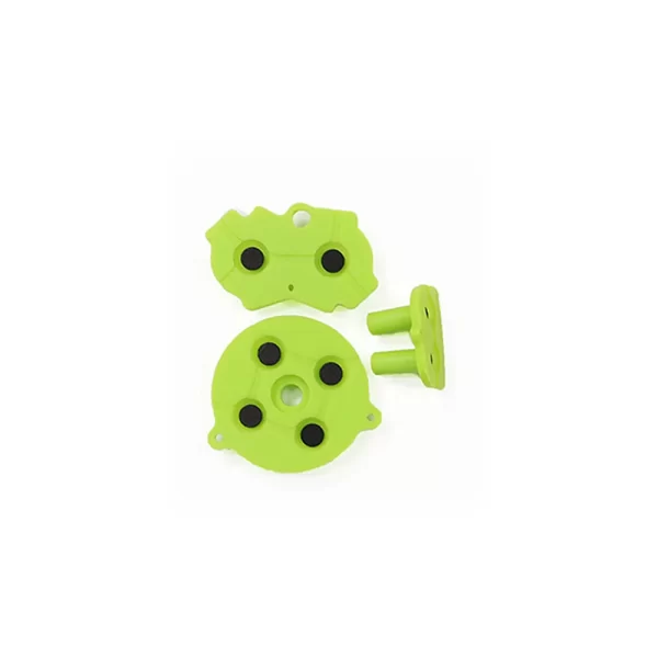 High Quality GBA Buttons Conductive Rubber Pad Silicone Membranes Replacement, for Nintendo Gameboy Advance Game Console, Like Genuine Multi-Color Silicon A B D-Pad Start Select Keypad Conducting Key Mat Spare Parts Accessories - Image 3